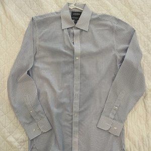 Banana Republic Non-Iron Slim Fit Dress Shirt Size L